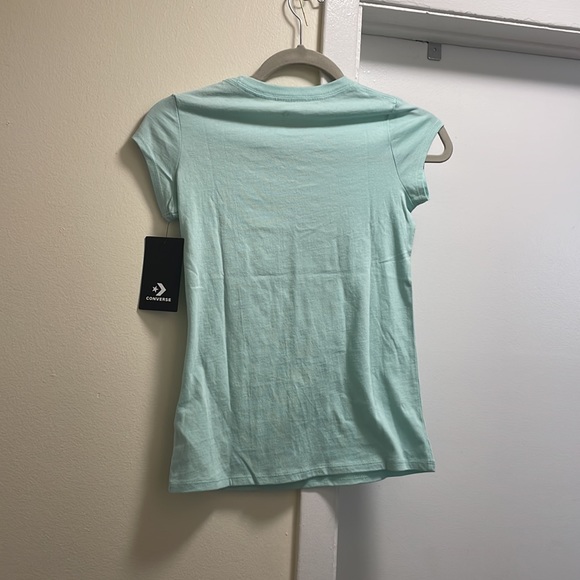 Converse girls medium size T-shirt, 10 to 12 years light dew M - Picture 3 of 6